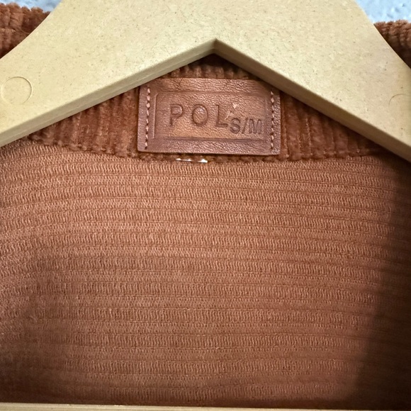 POL Corduroy Long Sleeve Jacket Size S/M EUC - Picture 3 of 4